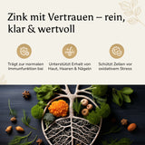 Zink Bisglycinat 25mg - 16 Monate Vorrat - 500 Tabletten