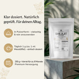 Shilajit Pulver - 5% Fulvinsäure - 8 Monate Vorrat - 250g