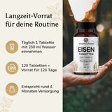 Eisen mit Vitamin C - Tabletten