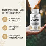 Schwarzkümmelöl aus Ägypten - Softgels
