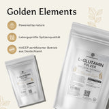 L-Glutamin - 3 Monate Vorrat - 500g Pulver